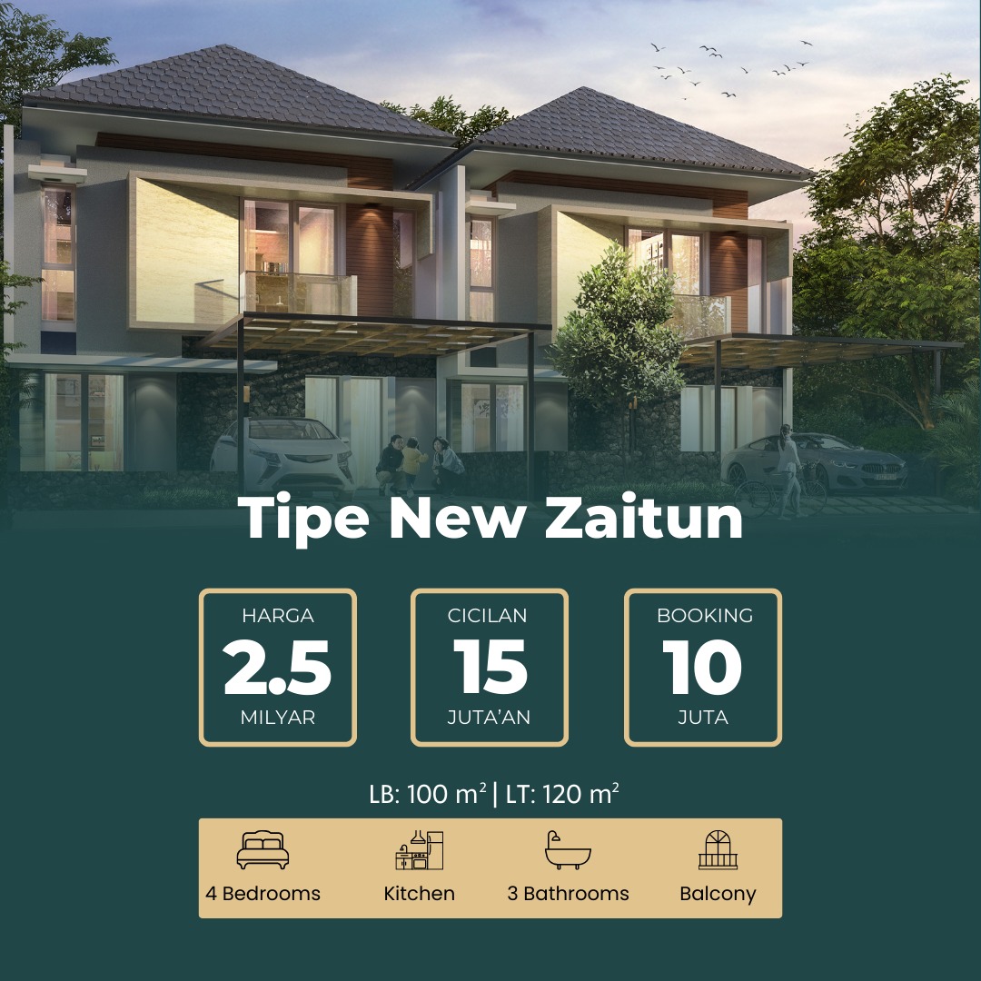 BOTANICAL PURI ASRI_TIPE NEW ZAITUN